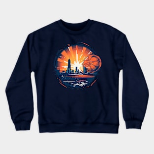 Basketball city Crewneck Sweatshirt